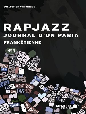 cover image of Rapjazz, journal d'un paria